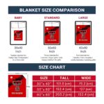 texas tech red raiders grunge texture red blanket best selling