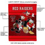 texas tech red raiders three musketeers red blanket new arrival