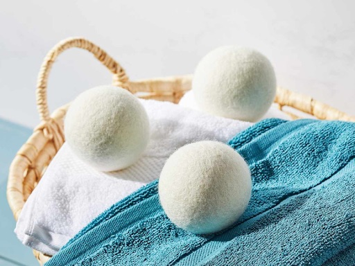 throw in wool dryer balls