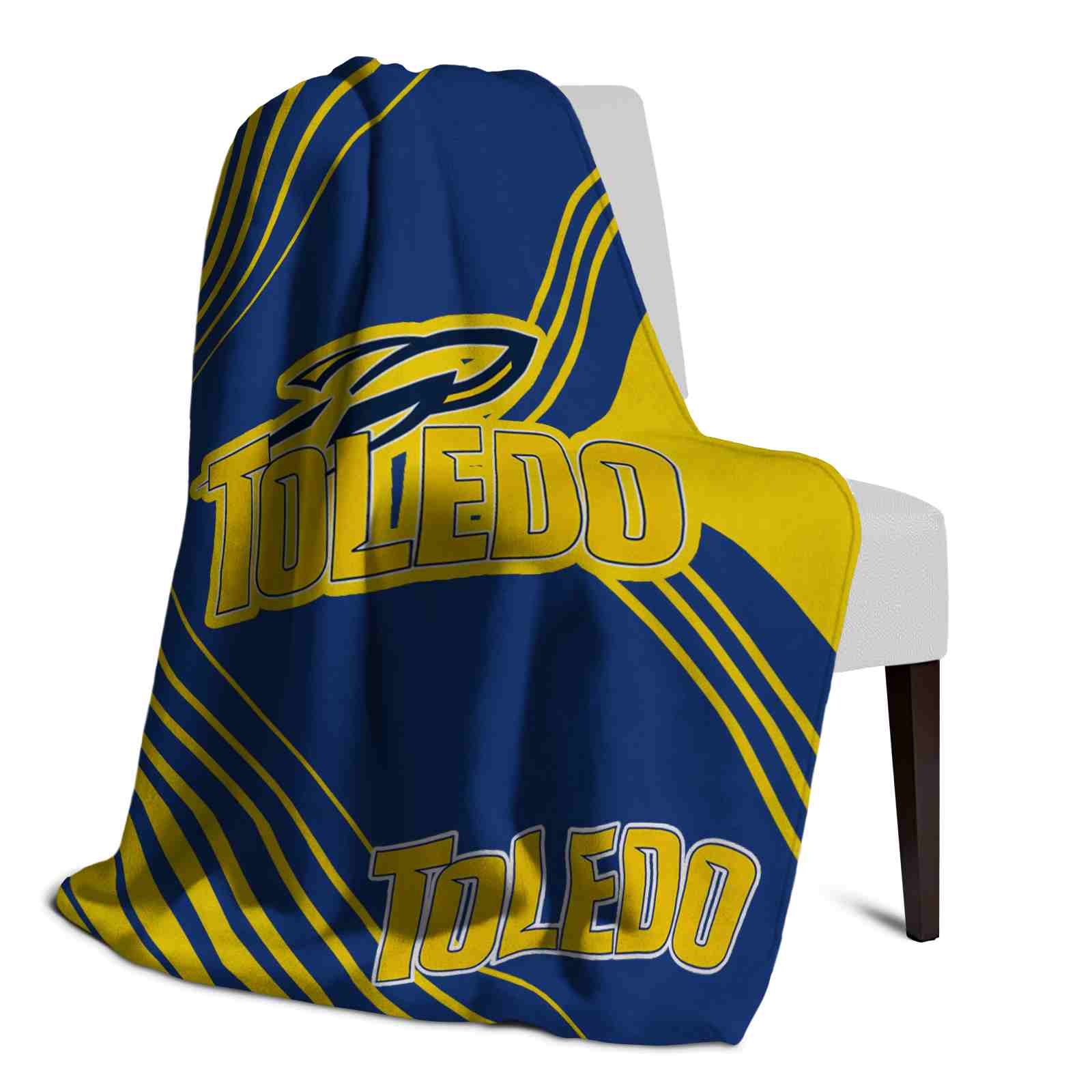 toledo rockets diagonal stripes blue blanket top rated toledo rockets diagonal stripes blue blanket top rated