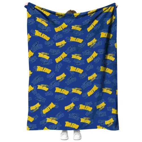 toledo rockets diehard fans blue blanket best selling
