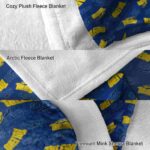 toledo rockets diehard fans blue blanket premium grade