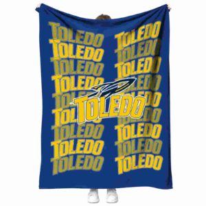toledo rockets fan pride blue blanket best selling