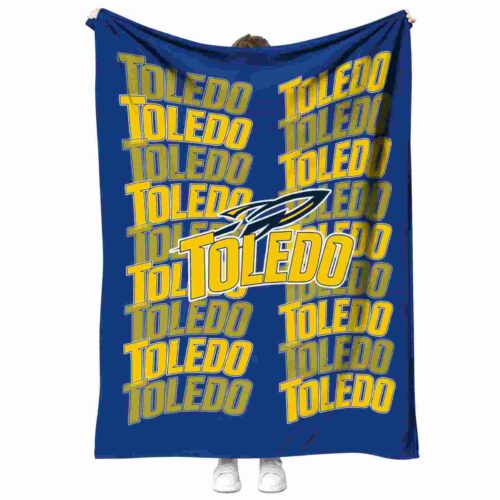 toledo rockets fan pride blue blanket best selling