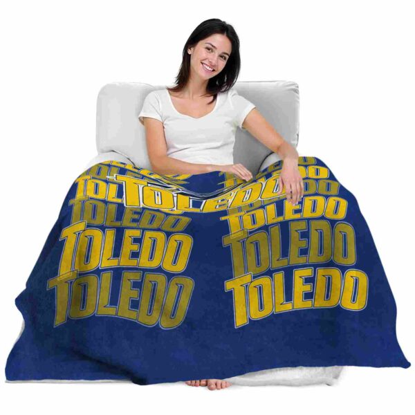 toledo rockets fan pride blue blanket latest model