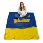 toledo rockets gradient dots blue blanket best selling