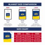 toledo rockets gradient dots blue blanket best selling