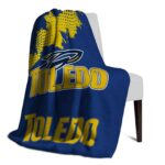toledo rockets grunge texture blue blanket top rated