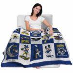toledo rockets mickey minnie blue white blanket latest model