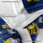 toledo rockets three musketeers blue blanket best selling