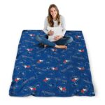 toronto blue jays diehard fans blue blanket high quality