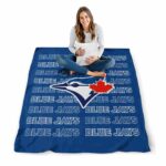 toronto blue jays fan pride blue blanket high quality