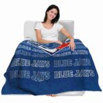 toronto blue jays fan pride blue blanket latest model