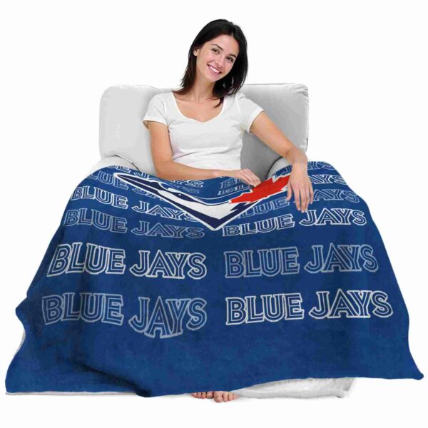toronto blue jays fan pride blue blanket latest model
