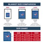 toronto blue jays fan pride blue blanket trendy