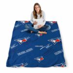 toronto blue jays fan spirit blue blanket high quality