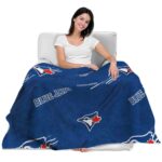 toronto blue jays fan spirit blue blanket latest model