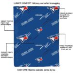 toronto blue jays fan spirit blue blanket new arrival