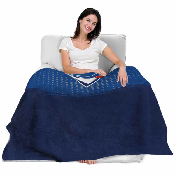 toronto blue jays gradient dots blue blanket latest model