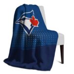 toronto blue jays gradient dots blue blanket top rated
