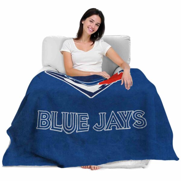 toronto blue jays grunge texture blue blanket latest model