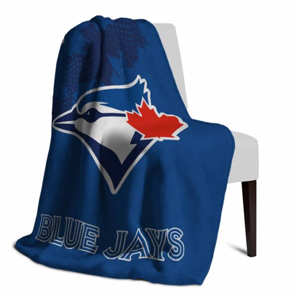 toronto blue jays grunge texture blue blanket top rated