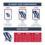 toronto maple leafs brushstrokes blue white blanket trendy
