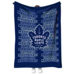 toronto maple leafs fan pride blue blanket best selling