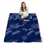 toronto maple leafs fan spirit blue blanket best selling
