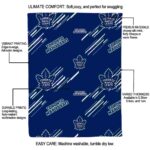 toronto maple leafs fan spirit blue blanket best selling