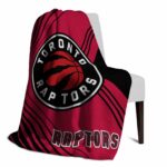 toronto raptors diagonal stripes red blanket top rated