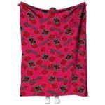 toronto raptors diehard fans red blanket best selling