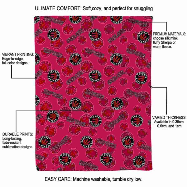 toronto raptors diehard fans red blanket new arrival