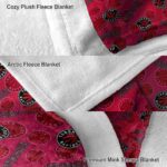 toronto raptors diehard fans red blanket premium grade