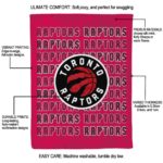 toronto raptors fan pride red blanket new arrival