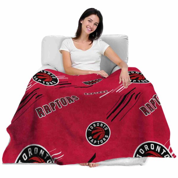 toronto raptors fan spirit red blanket latest model
