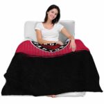toronto raptors gradient dots red blanket latest model