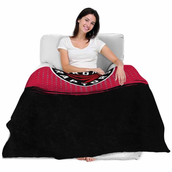 toronto raptors gradient dots red blanket latest model