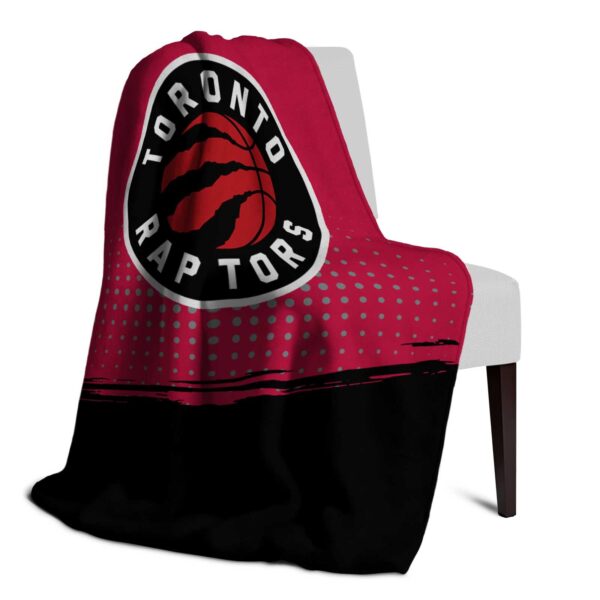 toronto raptors gradient dots red blanket top rated