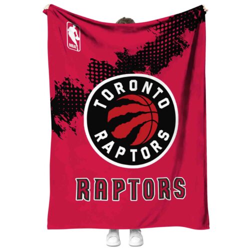 toronto raptors grunge texture red blanket best selling