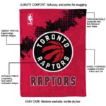 toronto raptors grunge texture red blanket best selling