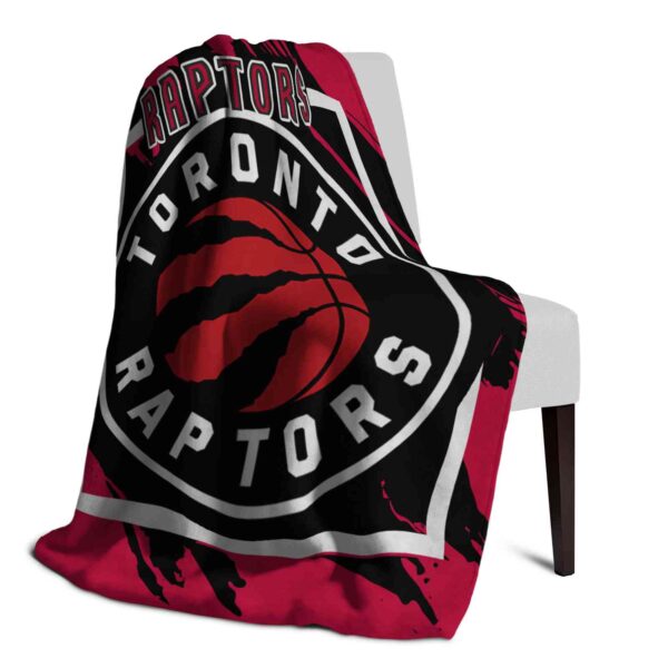 toronto raptors splatter effect red blanket top rated