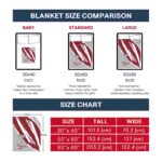 troy trojans brushstrokes red white blanket best selling