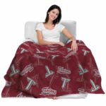 troy trojans diehard fans red blanket best selling