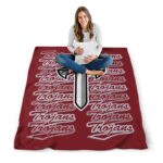 troy trojans fan pride red blanket best selling