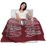 troy trojans fan pride red blanket best selling