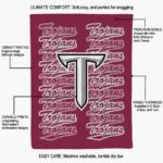 troy trojans fan pride red blanket best selling