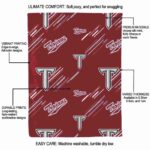 troy trojans fan spirit red blanket new arrival