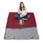 troy trojans gradient dots red blanket high quality