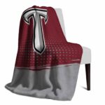 troy trojans gradient dots red blanket top rated